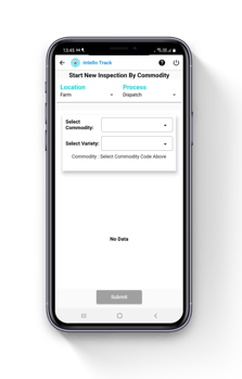 Generate and share product quality report with Intello track app
