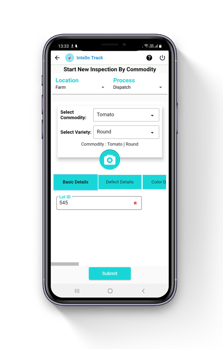 Monitor the performance for trends and patterns with Intello track app