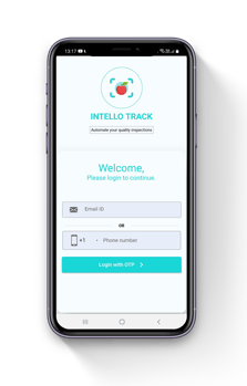 Measure product quality with Intello track app